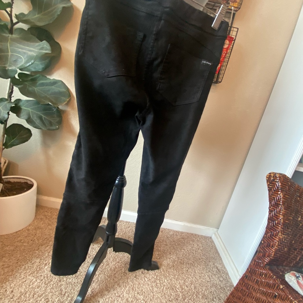 sanctuary black camo suede leggings